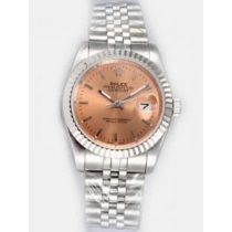 Rolex DATEJUST Brown Dial With Bar Hour Markers