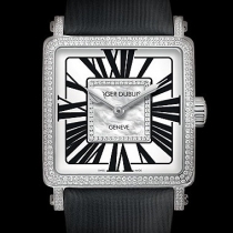 Roger Dubuis Goldensquare Automatic (WG-Diamonds / White