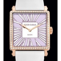Roger Dubuis Goldensquare Automatic (PG-Diamonds / Pink
