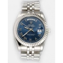 Rolex Day Date Cobalt Blue Dial With Roman Hour