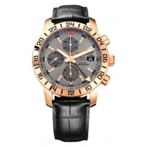 Chopard Mille Miglia Mens Rose Gold GMT Chronograph Watch