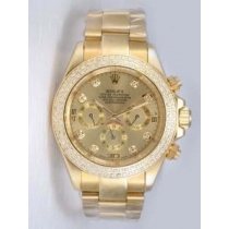 Rolex DAYTONA 18K Solid Gold Brown Dail Double R