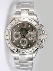 Rolex DAYTONA 18K White Gold Dark Gray Dail Silv