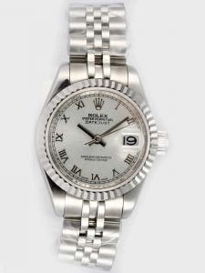 Rolex DATEJUST Silver Dial With Roman Hour Marke