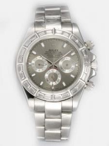 Rolex DAYTONA Gray Dail Bezel Surrounded With Ba