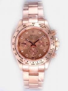 Rolex DAYTONA 18K Solid Gold Pink Dail Pink Beze