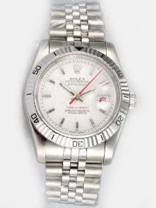 Rolex DATEJUST Ivory Dial With  Bar Hour Markers