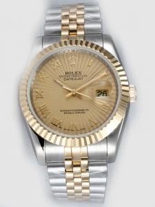 Rolex DATEJUST Brown Dial With Roman Hour Marker