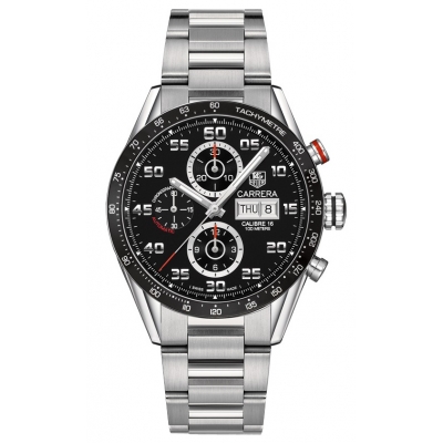 Tag Heuer Carrera Day Date Automatic Chronograph 43mm Mens Watch