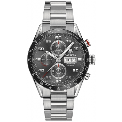 Tag Heuer Carrera Day Date Automatic Chronograph 43mm Mens Watch