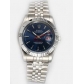 Rolex DATEJUST Cobalt Blue Dial With  Bar Hour M