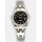 Rolex DATEJUST Black Dial With  CZ Diamond Hour