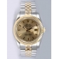 Rolex DATEJUST Brown Dial With Bar Hour Markers