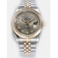 Rolex DATEJUST Grey Dial With  CZ Diamond Hour M