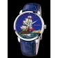 Ulysse Nardin Classico Caesar (WG/ Blue Enamel / Leather