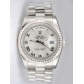 Rolex Day Date White Dial With Roman Hour  Marke