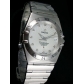 Omega Constellation Stainless Steel Case Bezel White Dia