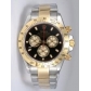 Rolex DAYTONA Two Tone Black And Golden Dail Gol