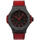 Big Bang King All Black Red 48mm Mens